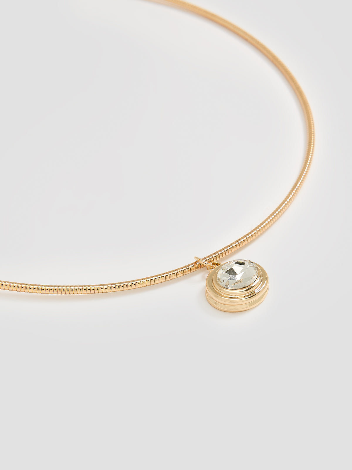 Choker with Rhinestone