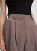 Pleated Bermuda Shorts