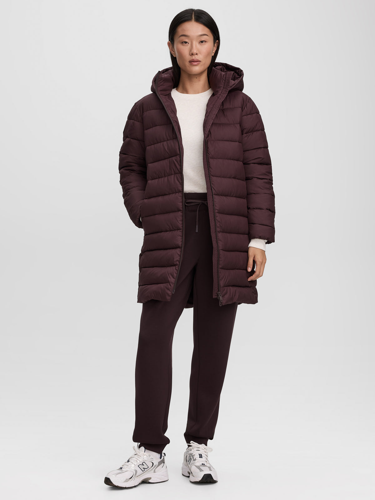 Puffer Jacket with Removable Hood