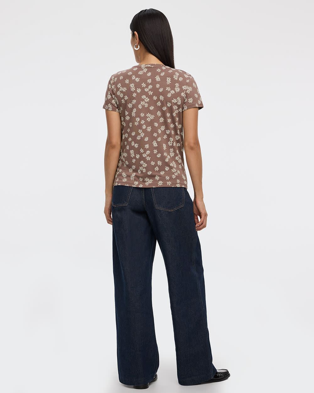 T-shirt à col rond - R Essentiels