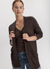 Long-Sleeve Open Cardigan with Pockets - R Essentials