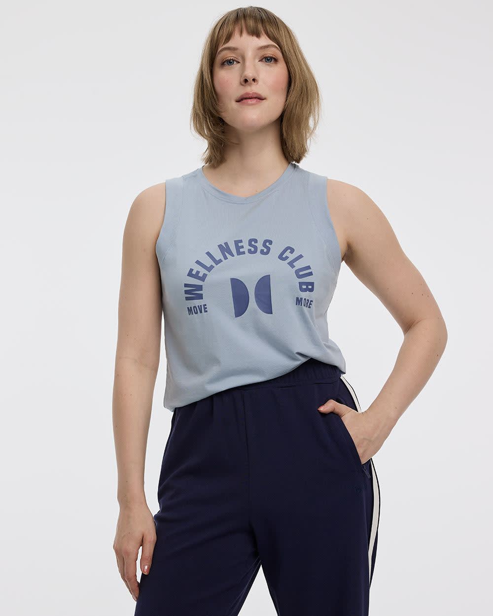 Crew-Neck Boxy Tank - Hyba