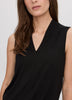 Sleeveless V-Neck Top