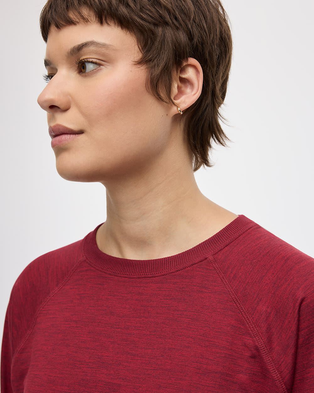 Pull à manches longues et col rond - Dry-Lux (MD) Hyba Essentiels