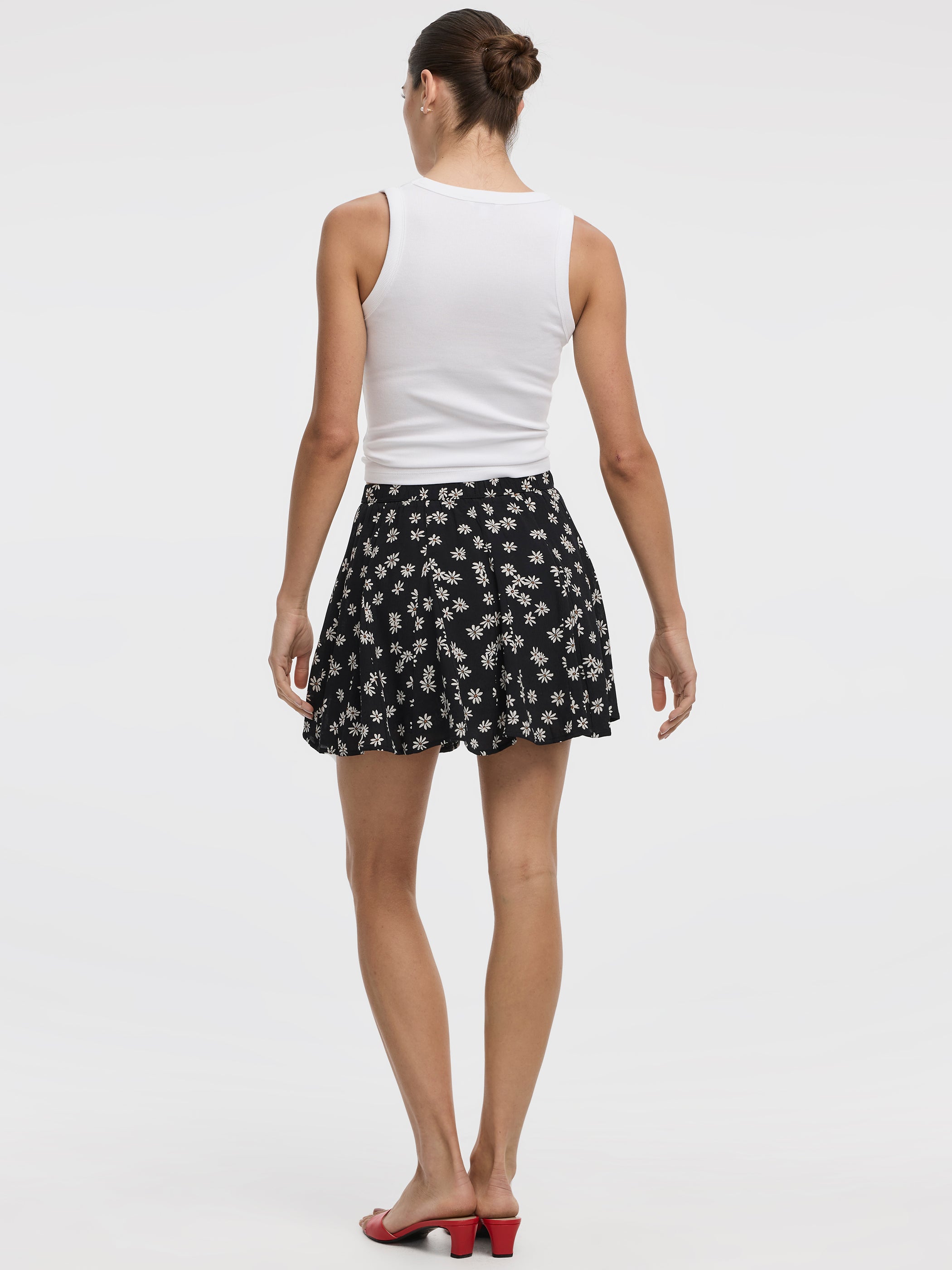 Pleated Skort