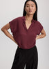 Extended-Sleeve V-Neck Flowy Blouse - R Essentials