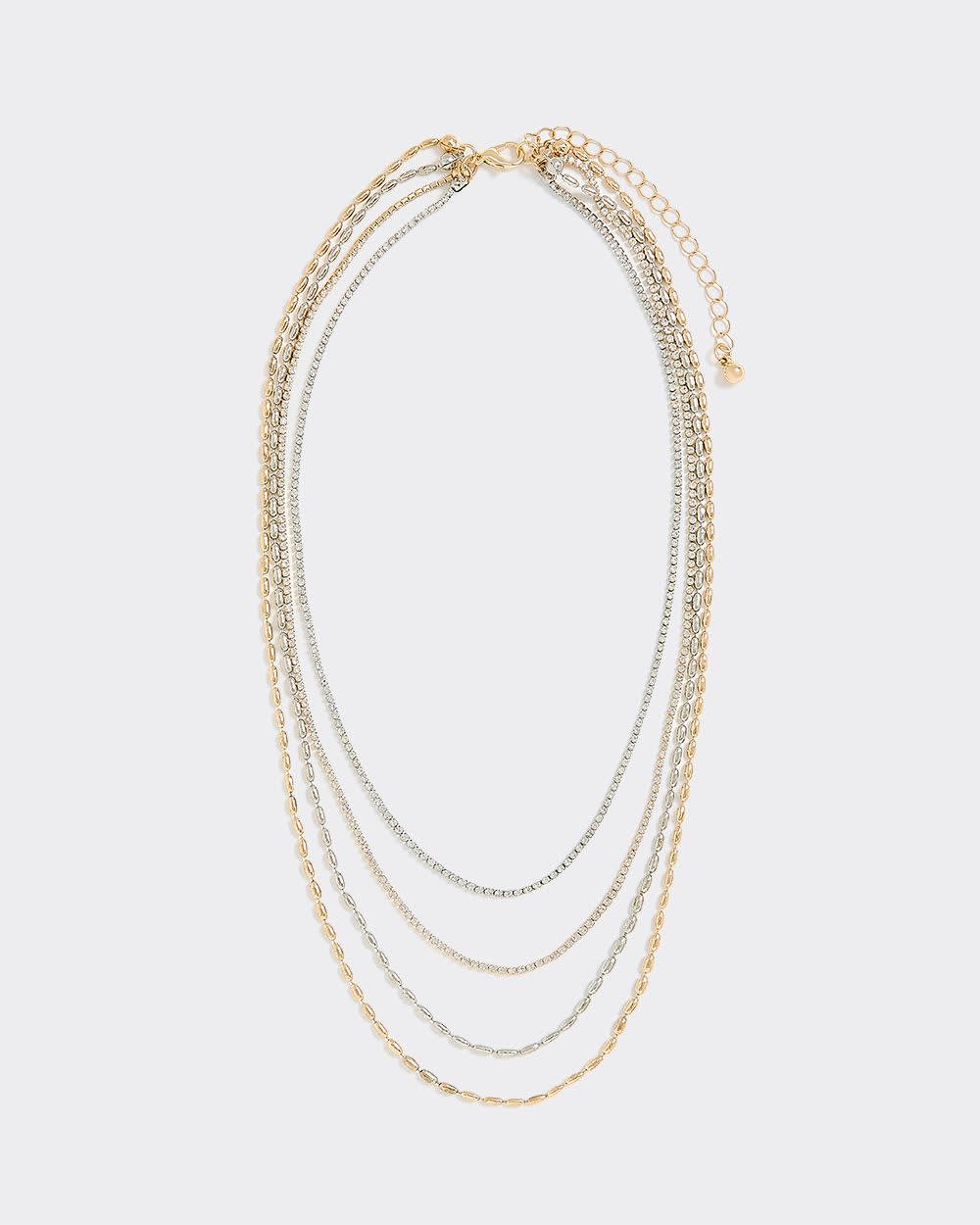 Fuor Chaino Four-Chain Short Necklace | Reitmans