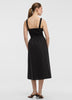 Sleeveless Midi Dress with Smocked Top