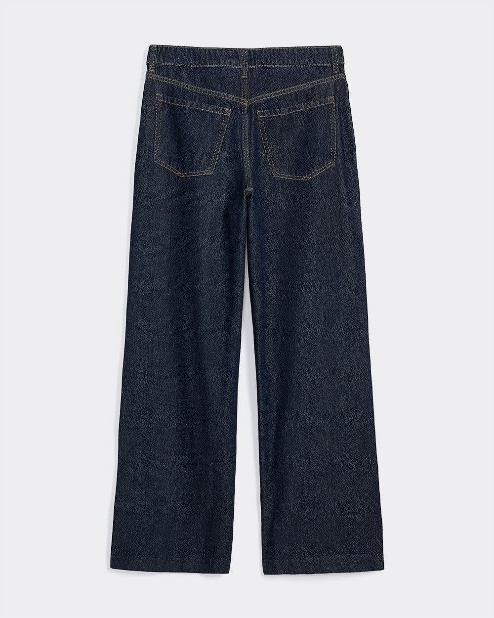 Wide-Leg Mid-Rise Jean - Curvy Fit