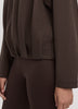 Short Bubble Hem Jacket - HYLUX Hyba