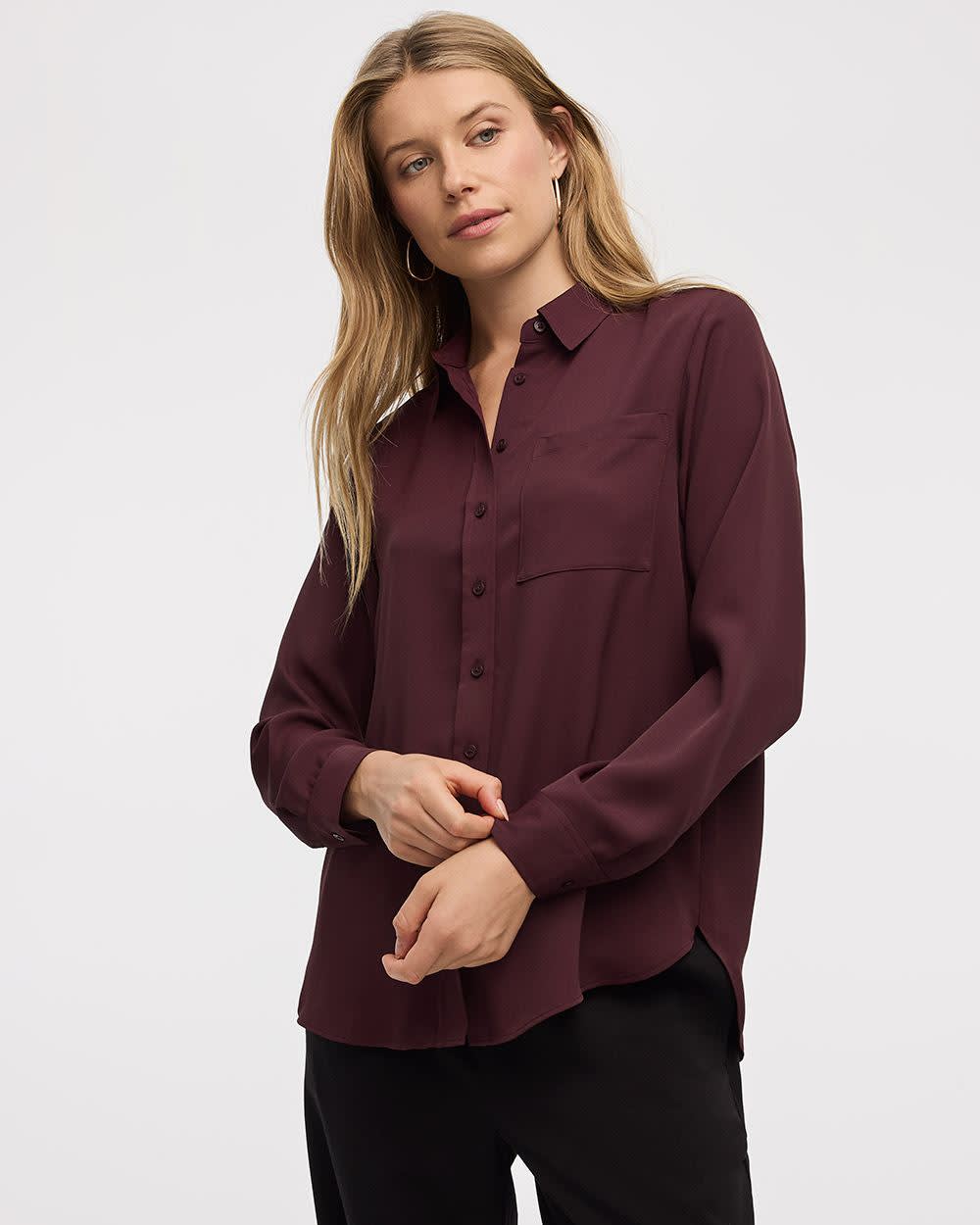 Long-Sleeve Blouse - R Essentials