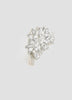 Brooch with Rhinestone Cluster