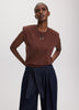 Sleeveless Crew-Neck Sweater Vest