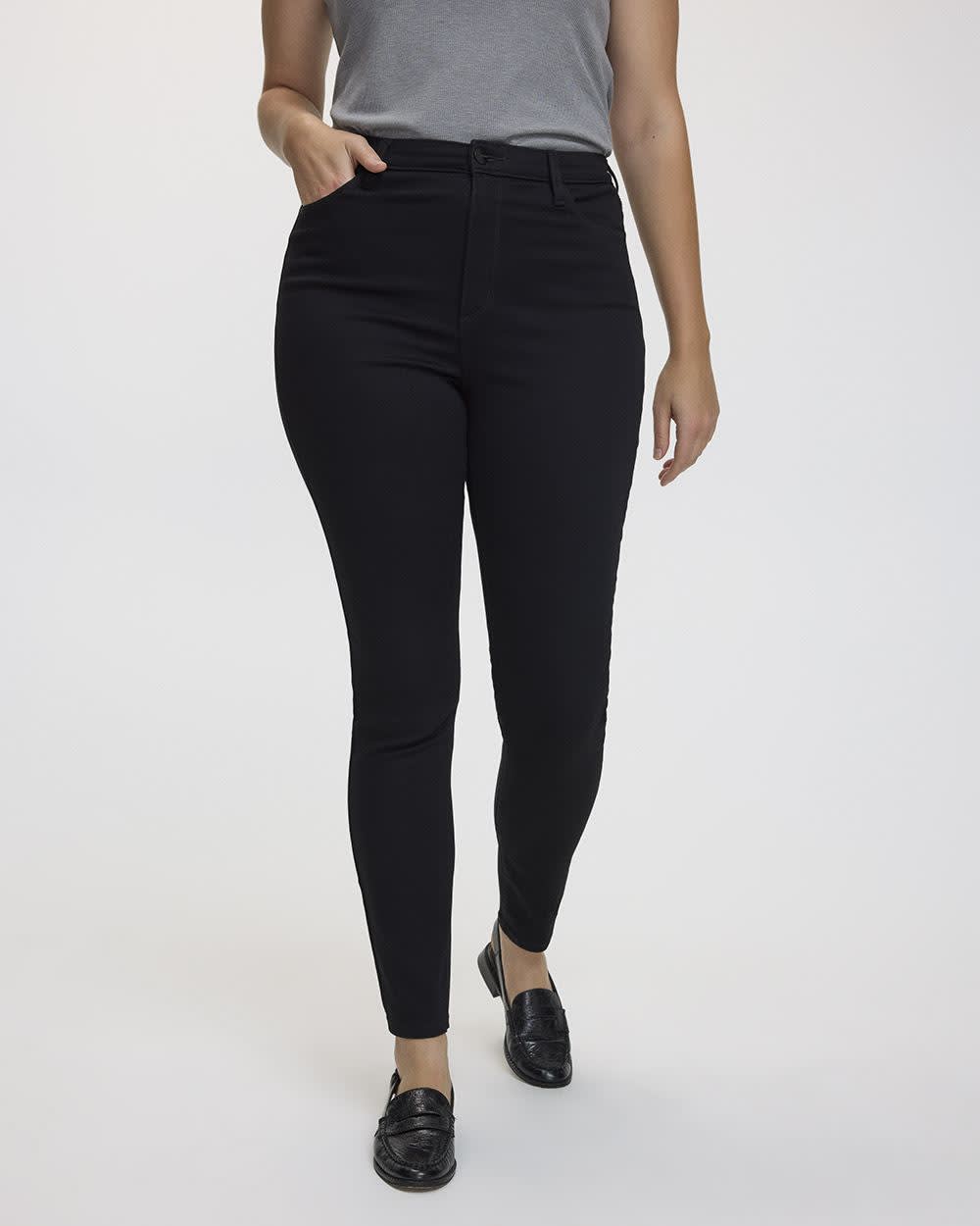 Skinny-Leg High-Rise Jean - The Signature (R) - Curvy Fit