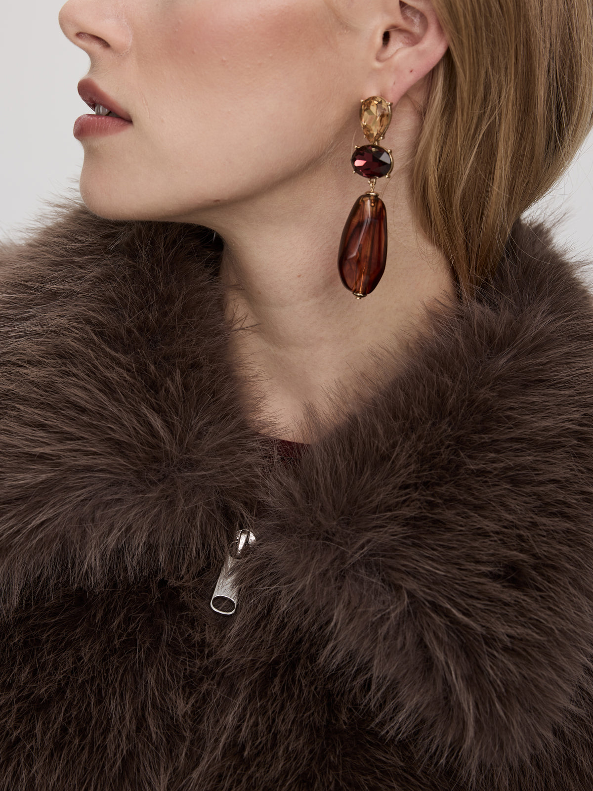 Short Faux Fur Coat