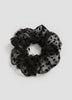 Mesh Scrunchie with Dots