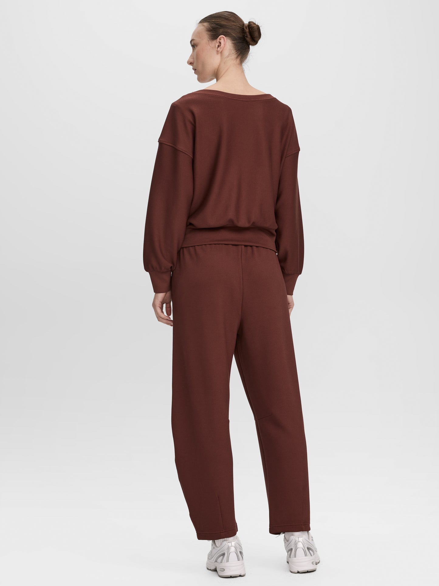 Long-Sleeve Off-the-Shoulder Top