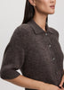 Short-Sleeve Polo Mini Dress