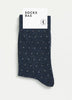 Cotton Crew Socks with Dots