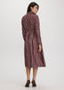 Long-Sleeve Midi Shirtdress