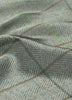 Square Satin Scarf with Herringbone Pattern