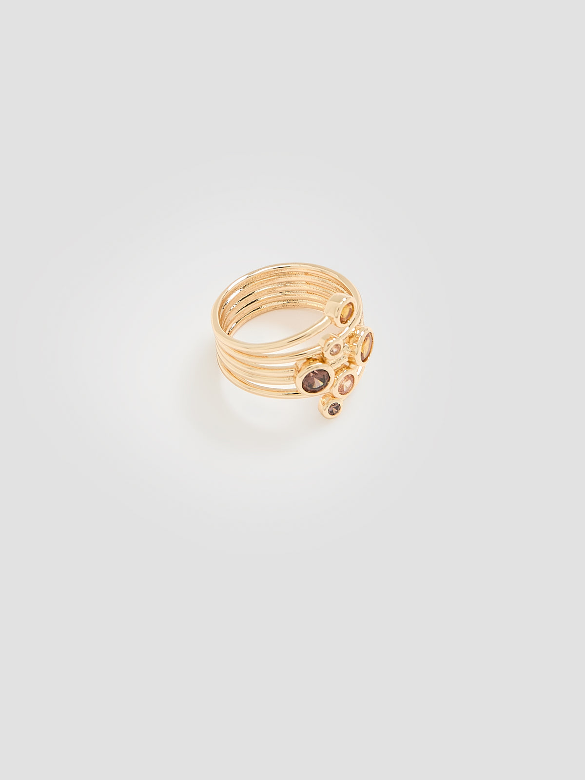 Ring with Colourful Stones