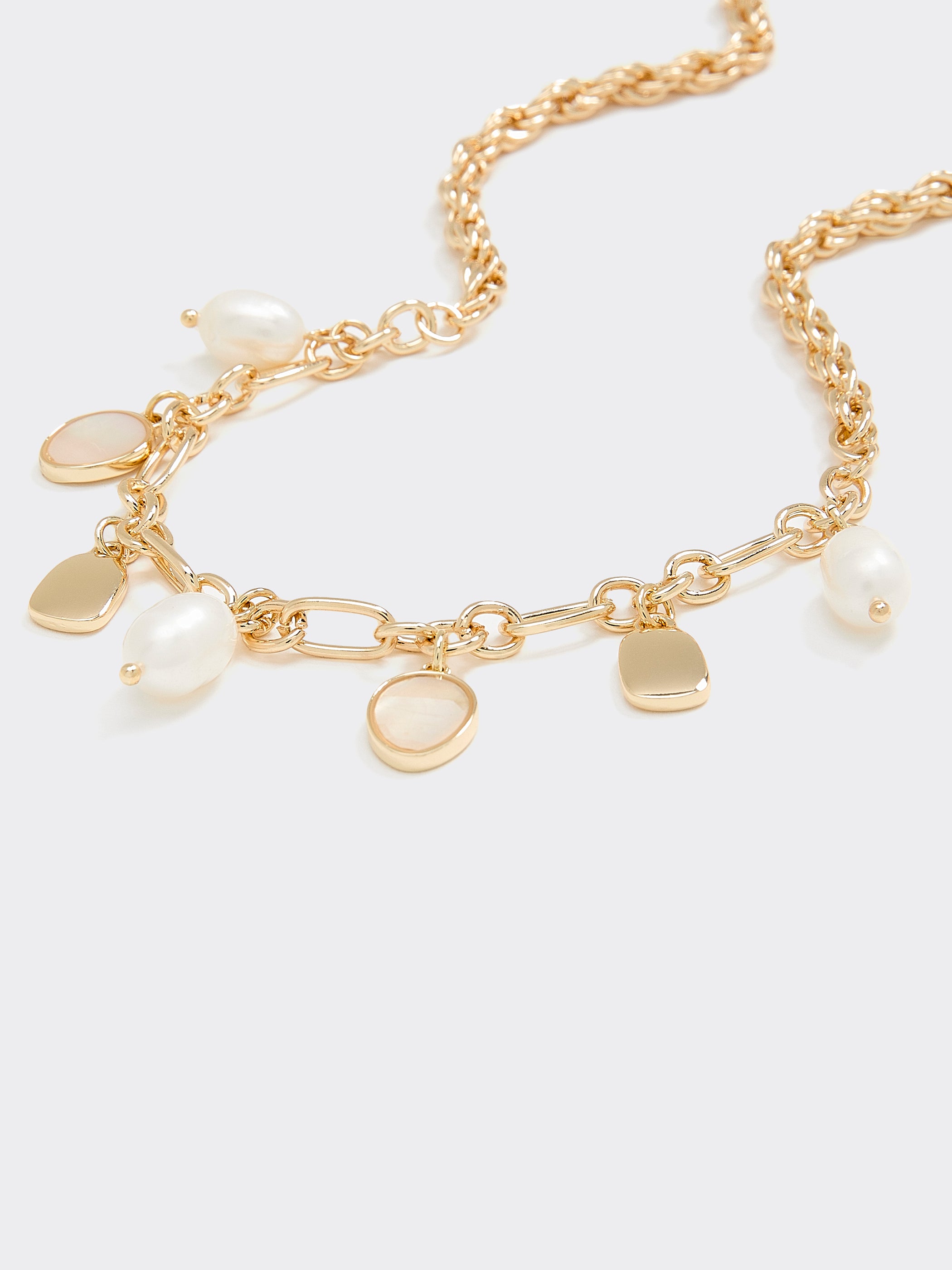 Short Necklace with Charms