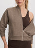 Jacquard Bomber Jacket