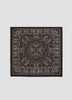 Square Scarf with Paisley Pattern