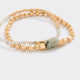 Bracelets with Stone Beads - Set of 2