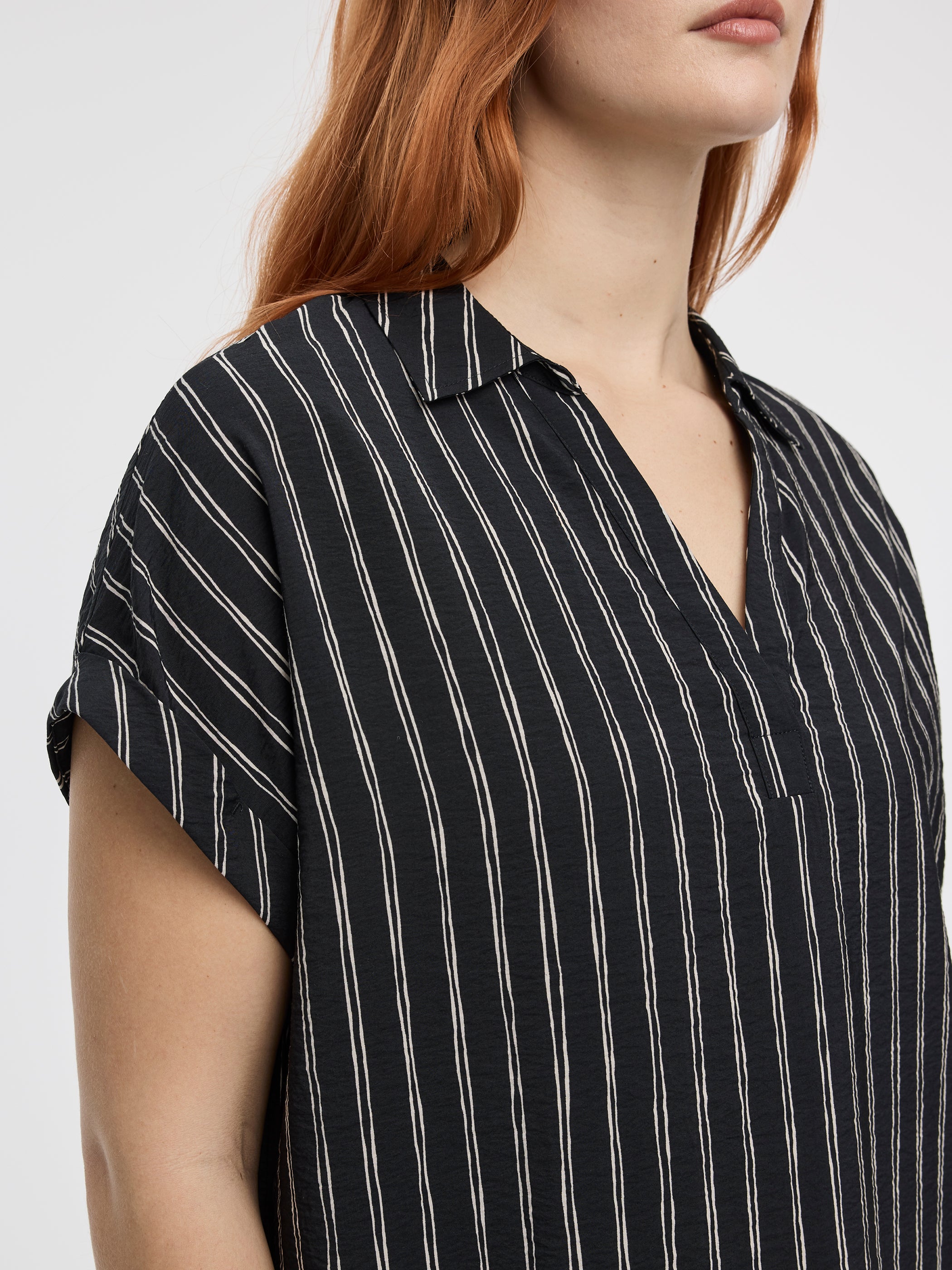 Short-Sleeve Shirt Dress