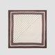 Square Scarf with Dots