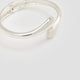 Cuff Bracelet with Matte and Shiny Finish