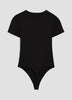Short-Sleeve Crew-Neck Bodysuit