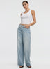Wide-Leg Wrap-Waist Pant