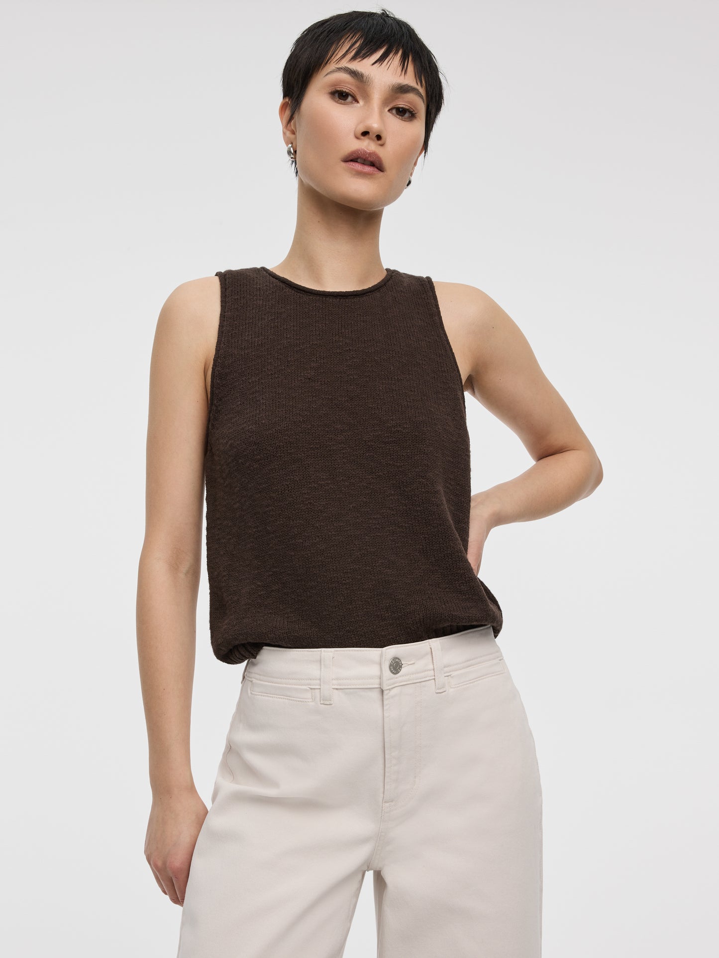 Camisole à col rond