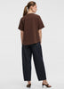 Crew-Neck T-Shirt Blouse