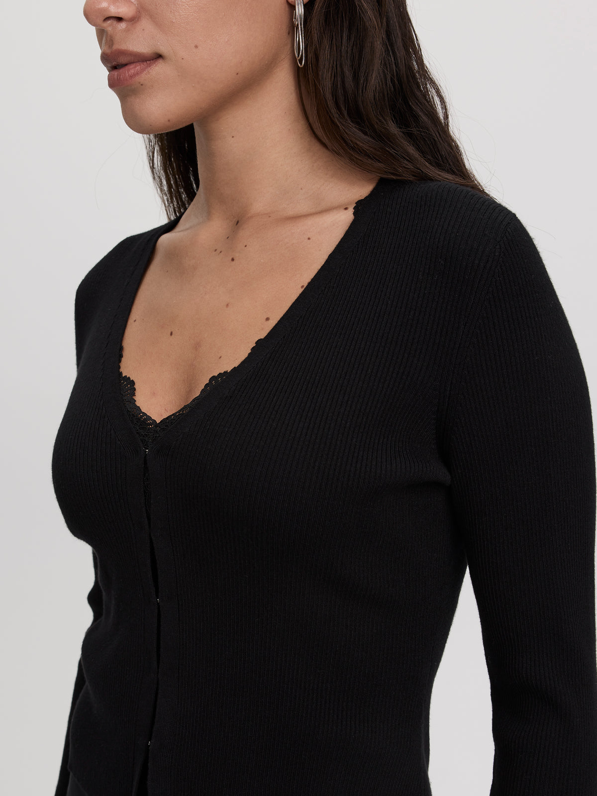 V-Neck Bolero & Top – 75% Viscose Blend