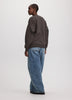 Long Crew-Neck Fleece Sweatshirt - R Essentials