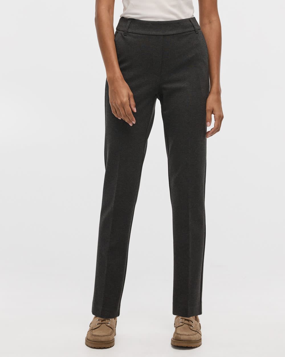 Straight-Leg High-Rise Pants - The Modern Stretch (R) | Regular