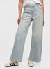 Wide-Leg Mid-Rise Jean
