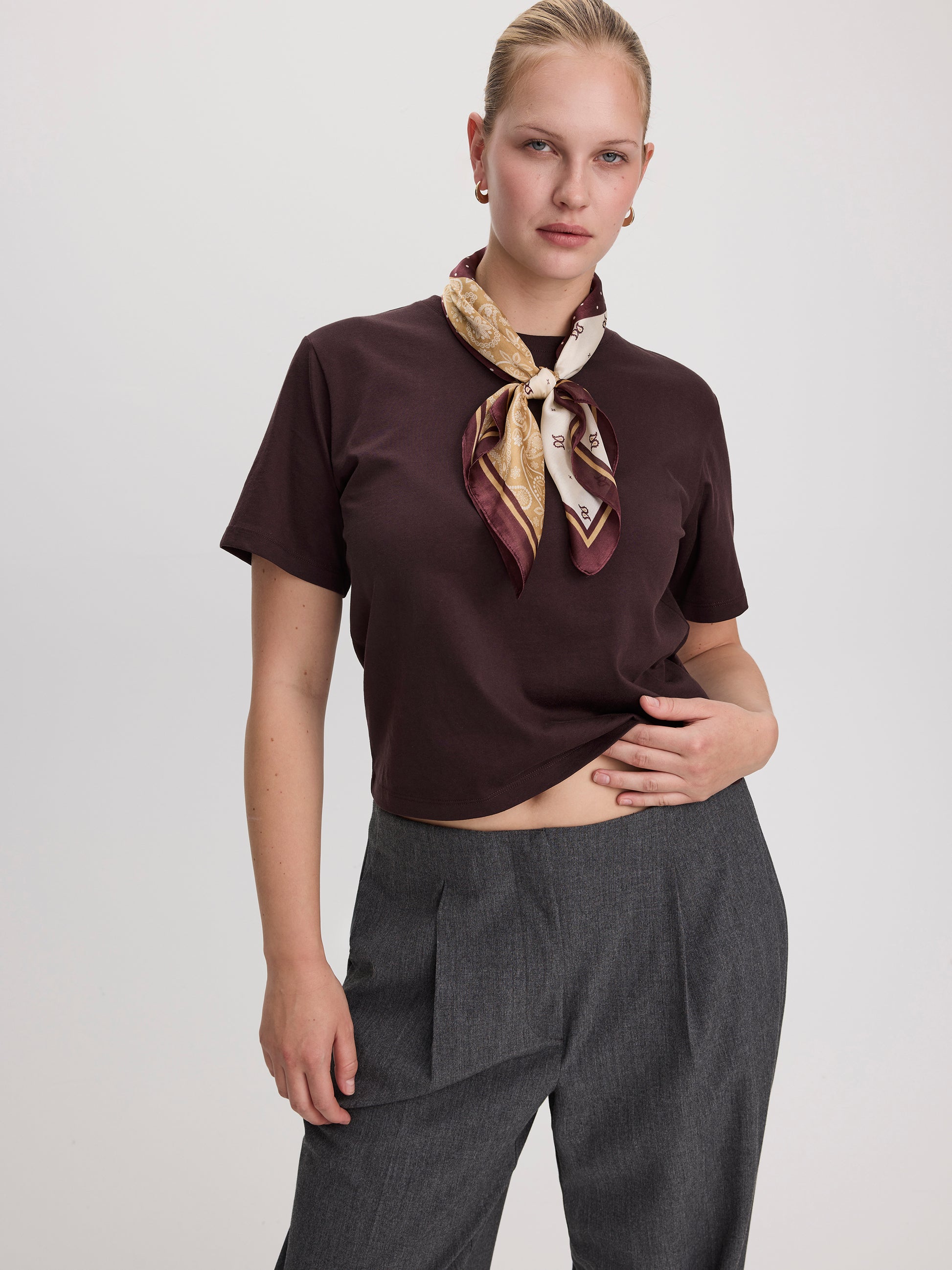 Crew-Neck Boxy T-Shirt