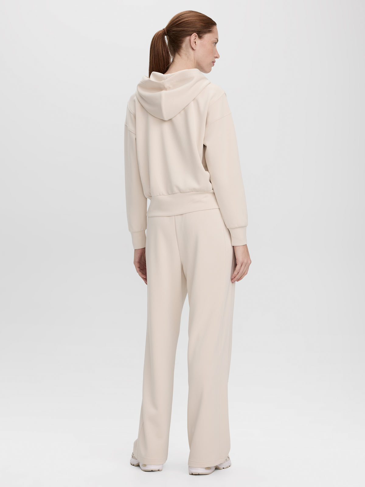Brushed-Knit Hoodie - HYLUX Hyba