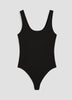 Sleeveless Scoop-Neck Bodysuit