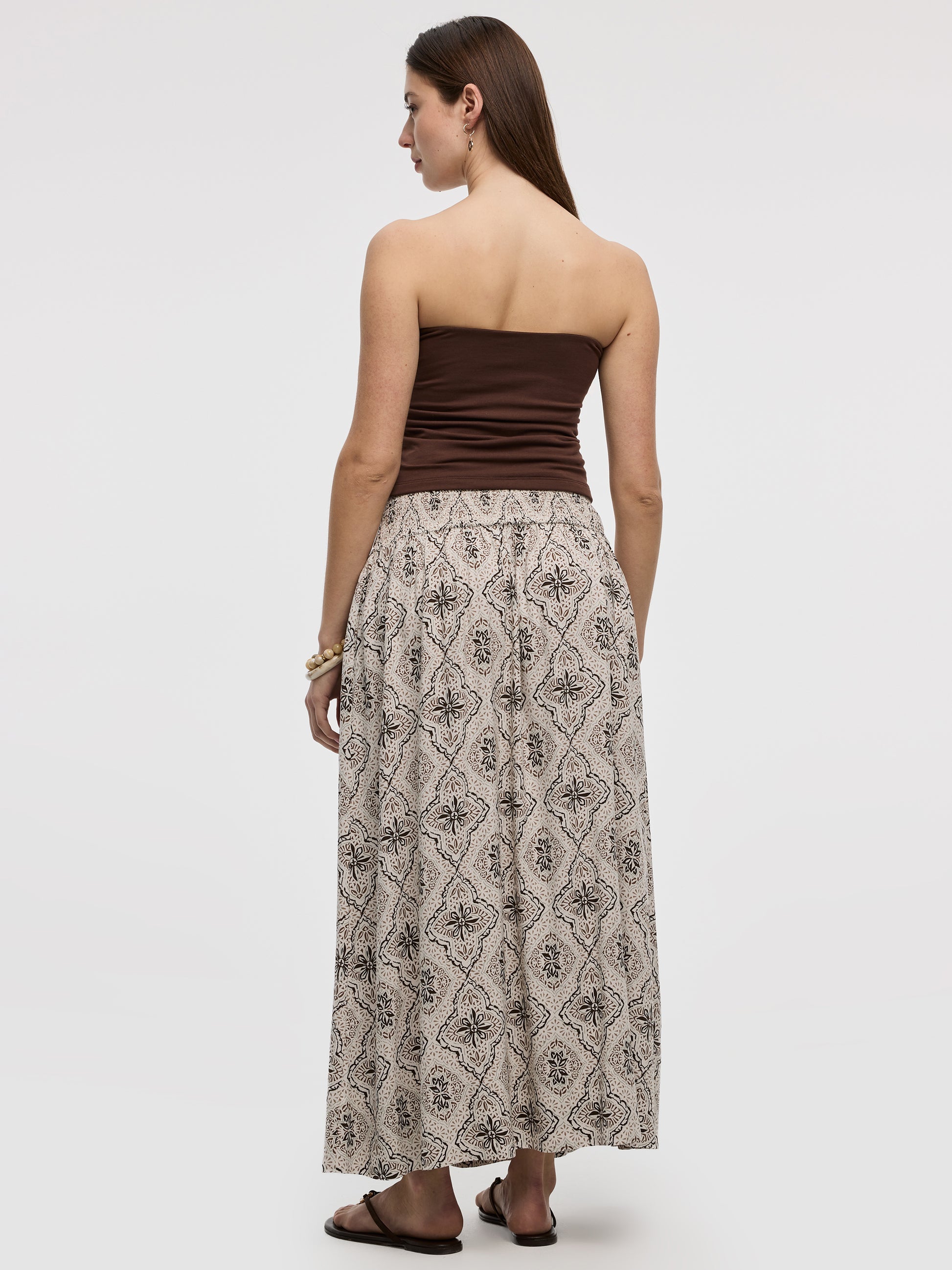 A-Line Maxi Skirt