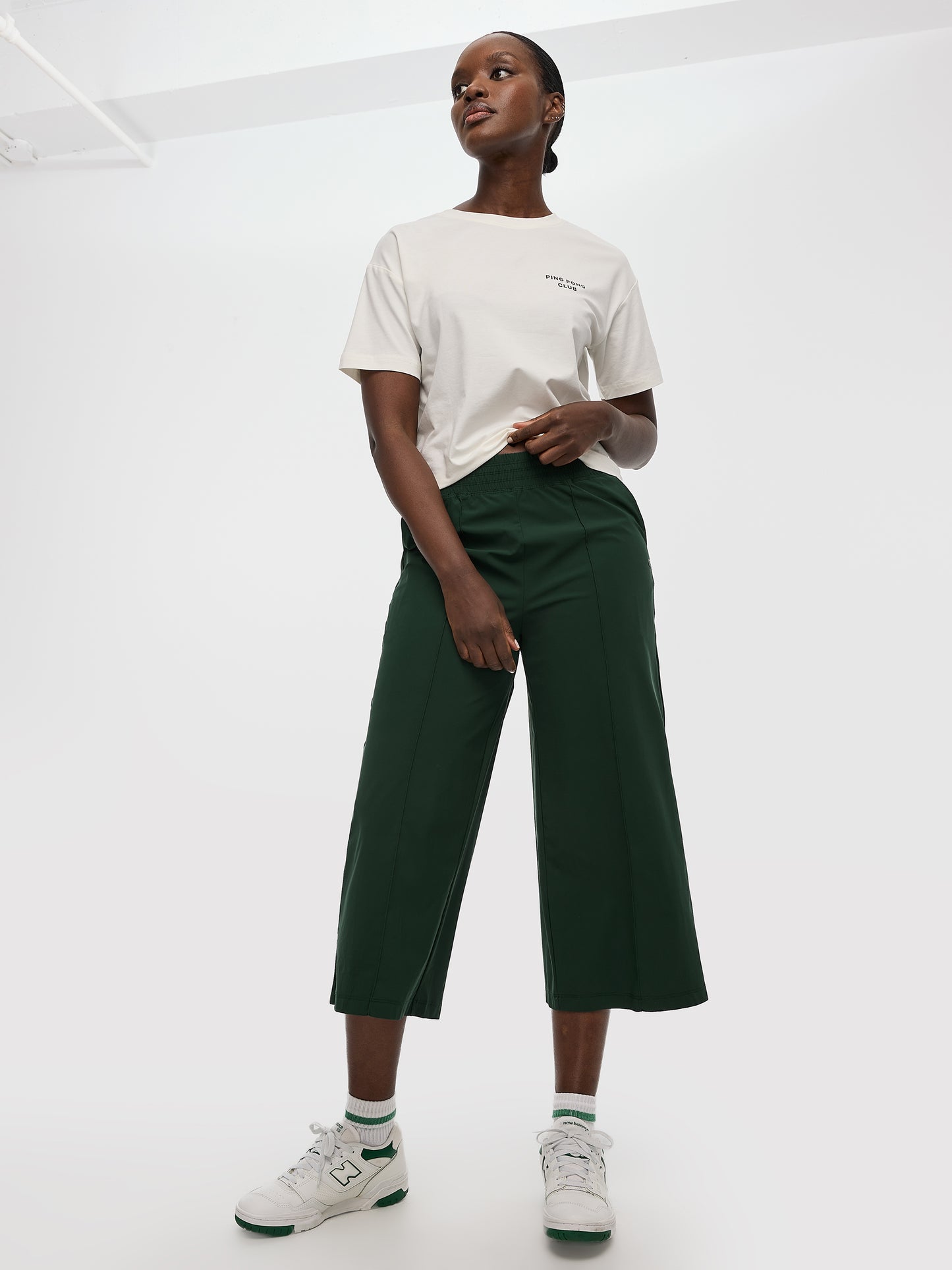 Pantacourt à jambe large - Hyba