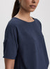 Crew-Neck T-Shirt Blouse