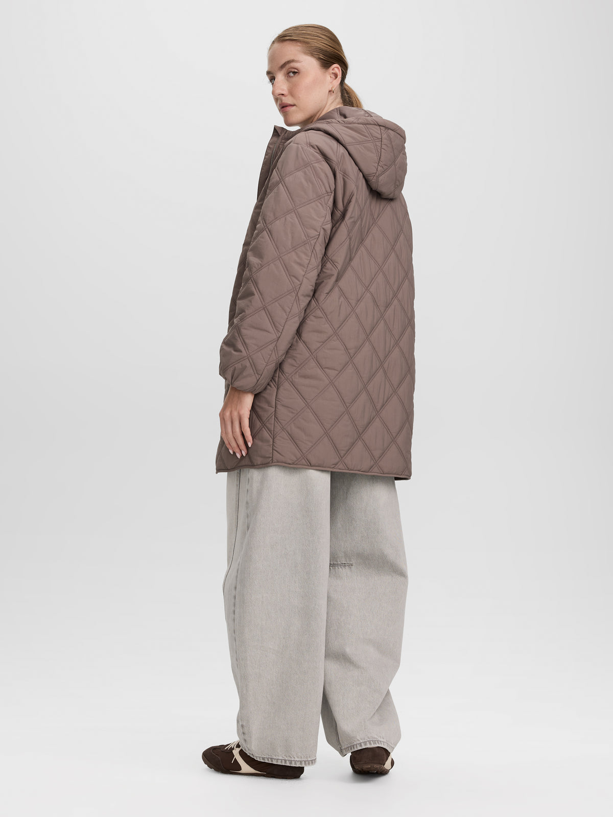 Hooded Quilted Jacket