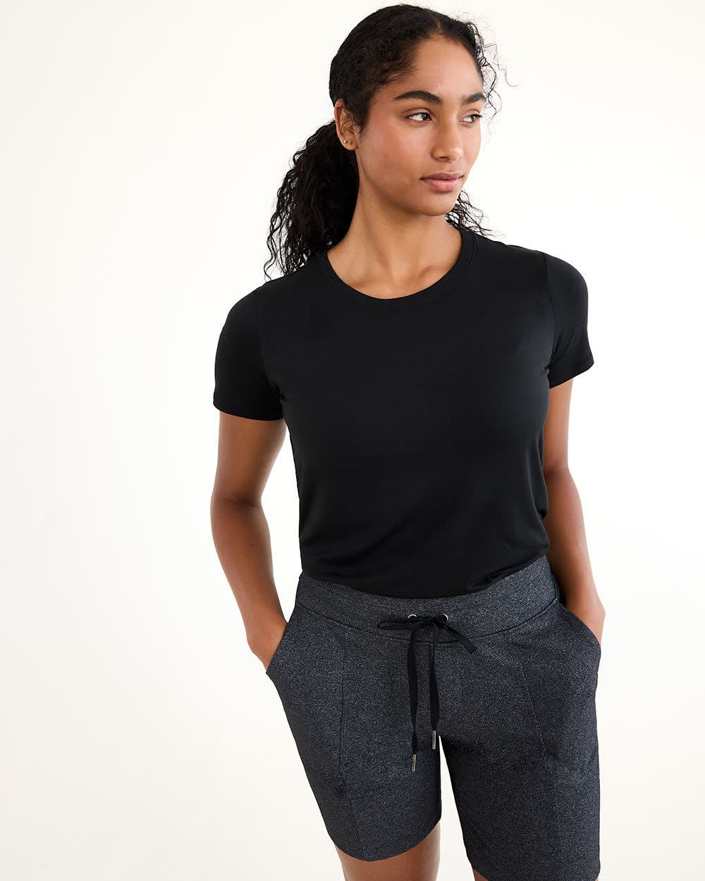 Short-Sleeve Crew-Neck Tee - DRY-LUX (R) Hyba Essentials