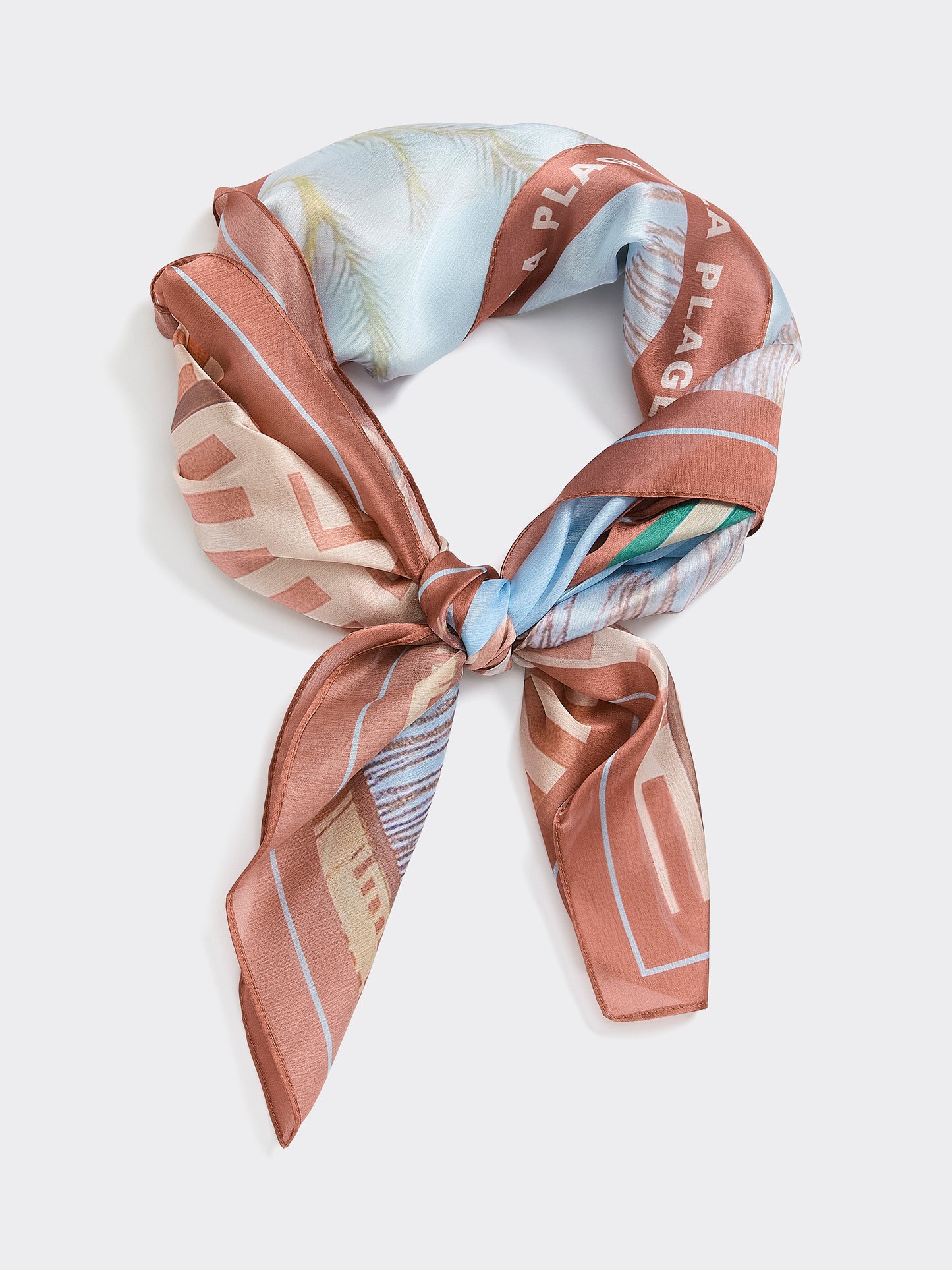 Square Scarf with Pool